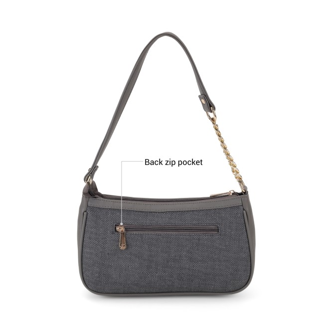 Mochi Women Grey Shoulder Bag (SKU: 66-1058-14-10)