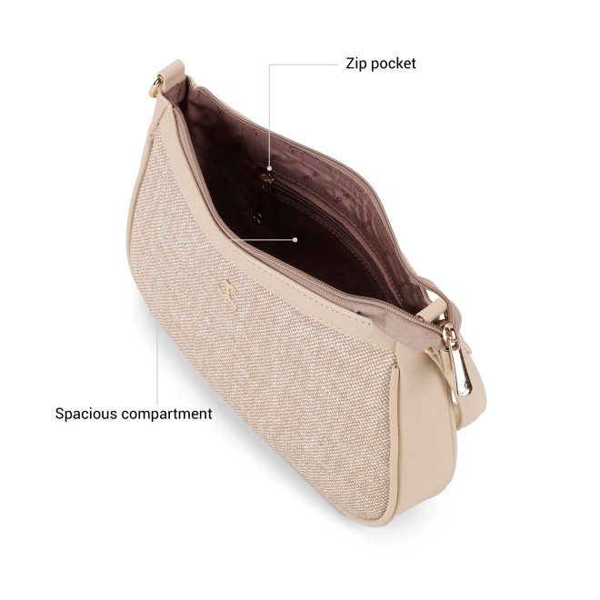 Mochi Women Beige Shoulder Bag (SKU: 66-1058-20-10)