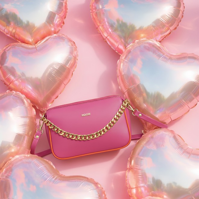 Women Pink Sling Bag