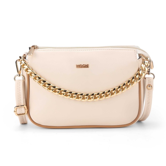 Mochi Women Beige Sling Bag (SKU: 66-1060-20-10)