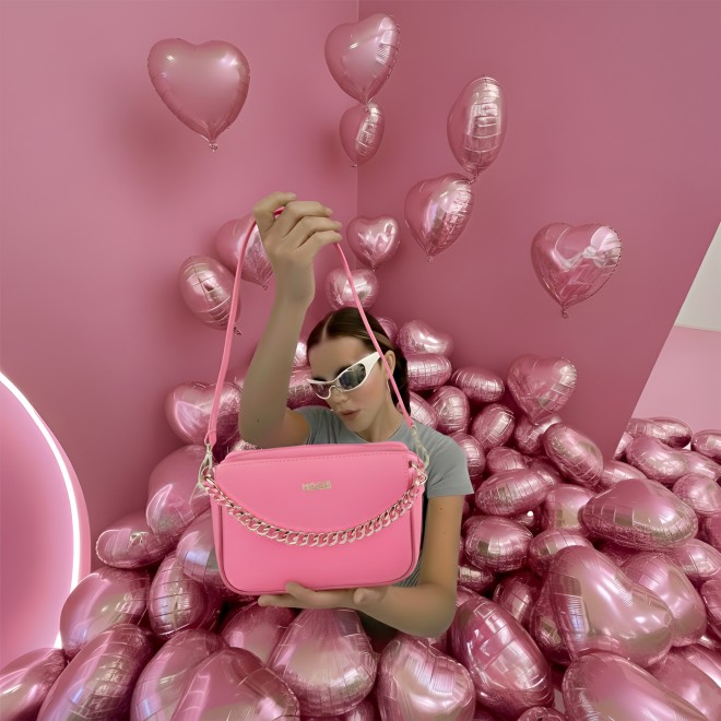 Mochi Women Pink Sling Bag (SKU: 66-1060-24-10)