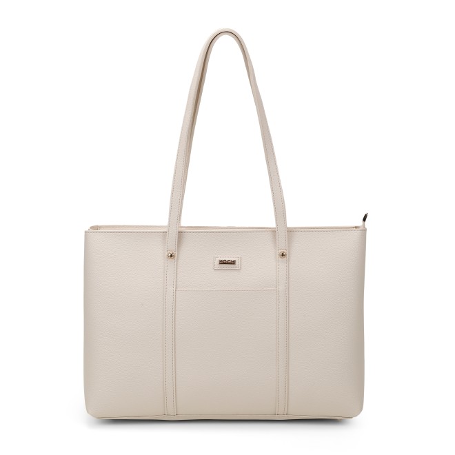 Women Beige Tote Bag