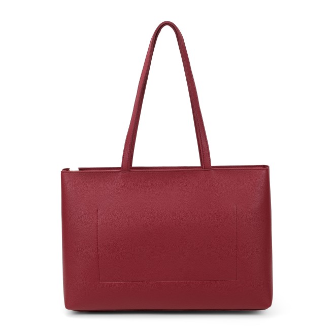 Mochi Women Maroon Tote Bag (SKU: 66-1062-44-10) Mochi Women Maroon Tote Bag (SKU: 66-1062-44-10)