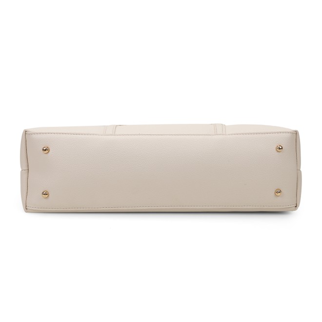 Mochi Women Beige Tote Bag (SKU: 66-1062-20-10)