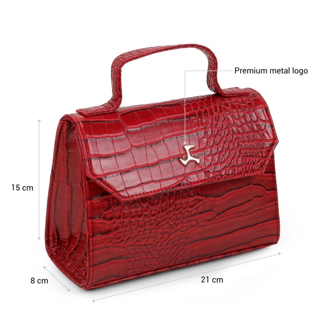 Mochi Women Red Satchel Bag (SKU: 66-1100-18-10) Mochi Women Red Satchel Bag (SKU: 66-1100-18-10)