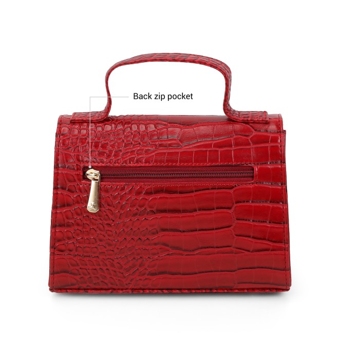 Mochi Women Red Satchel Bag (SKU: 66-1100-18-10) Mochi Women Red Satchel Bag (SKU: 66-1100-18-10)
