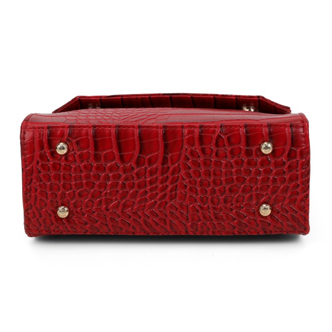 Mochi Women Red Satchel Bag (SKU: 66-1100-18-10) Mochi Women Red Satchel Bag (SKU: 66-1100-18-10)