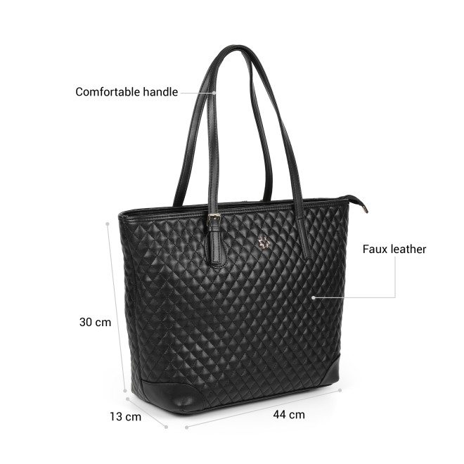 Mochi Women Black Tote Bag (SKU: 66-1102-11-10)
