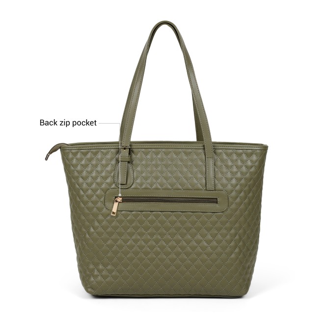 Mochi Women Green Tote Bag (SKU: 66-1102-21-10)