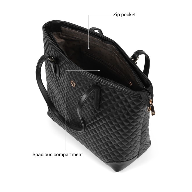 Mochi Women Black Tote Bag (SKU: 66-1102-11-10)