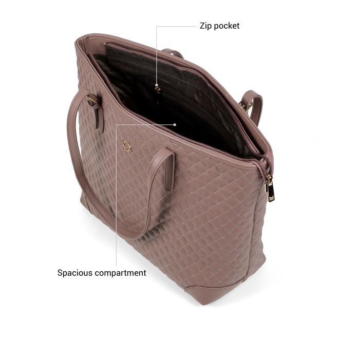 Mochi Women Beige Tote Bag (SKU: 66-1102-20-10)