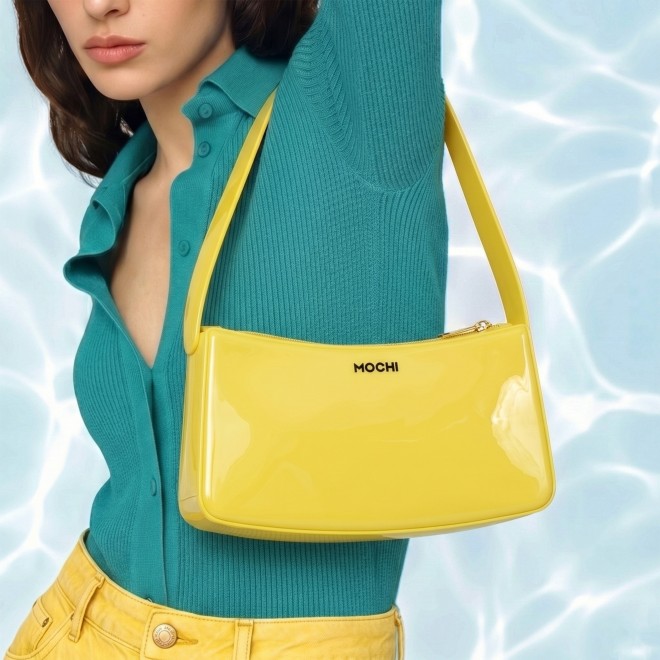 Mochi Women Yellow Shoulder Bag (SKU: 66-1108-33-10)