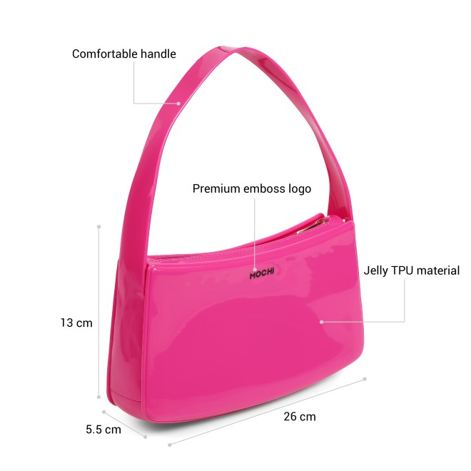 Mochi Women Pink Shoulder Bag (SKU: 66-1108-24-10)