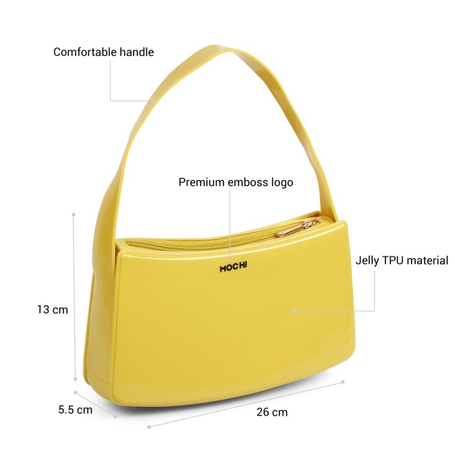Mochi Women Yellow Shoulder Bag (SKU: 66-1108-33-10)