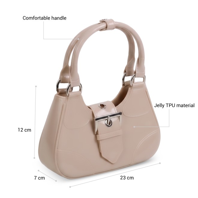 Mochi Women Beige Hobo Bag (SKU: 66-1109-20-10)