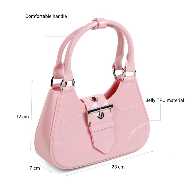 Mochi Women Pink Hobo Bag (SKU: 66-1109-24-10)
