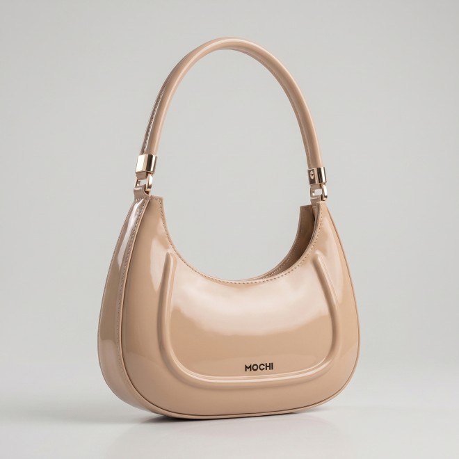 Mochi Women Beige Hobo Bag (SKU: 66-1110-20-10)