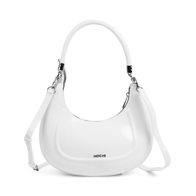 Mochi Women White Hobo Bag (SKU: 66-1110-16-10)