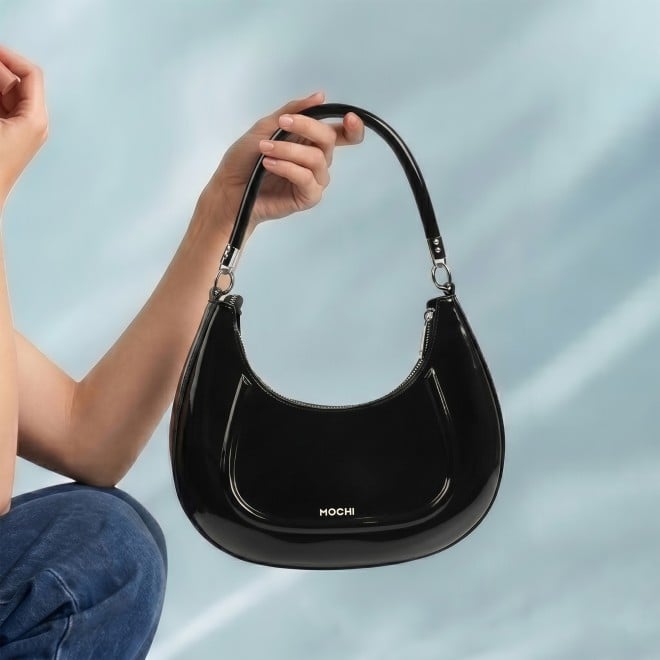 Mochi Women Black Hobo Bag (SKU: 66-1110-11-10)