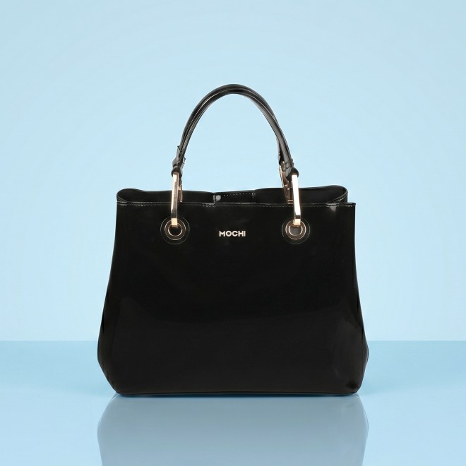 Mochi Women Black Satchel Bag (SKU: 66-1111-11-10)