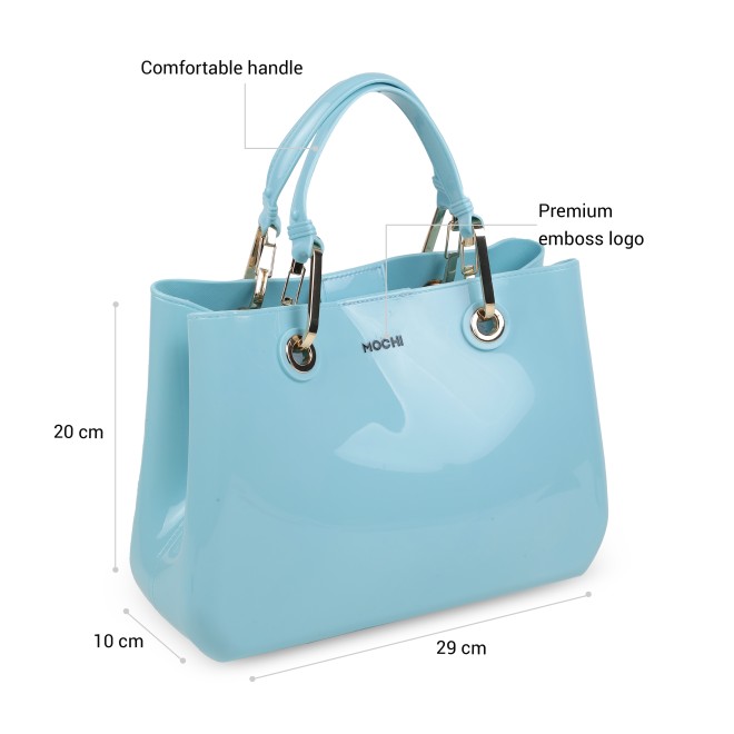 Mochi Women Blue Satchel Bag (SKU: 66-1111-45-10)