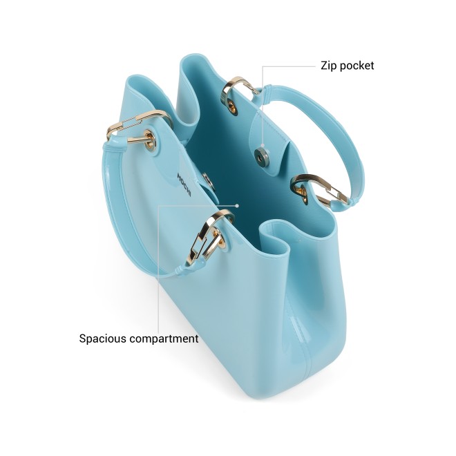 Mochi Women Blue Satchel Bag (SKU: 66-1111-45-10)