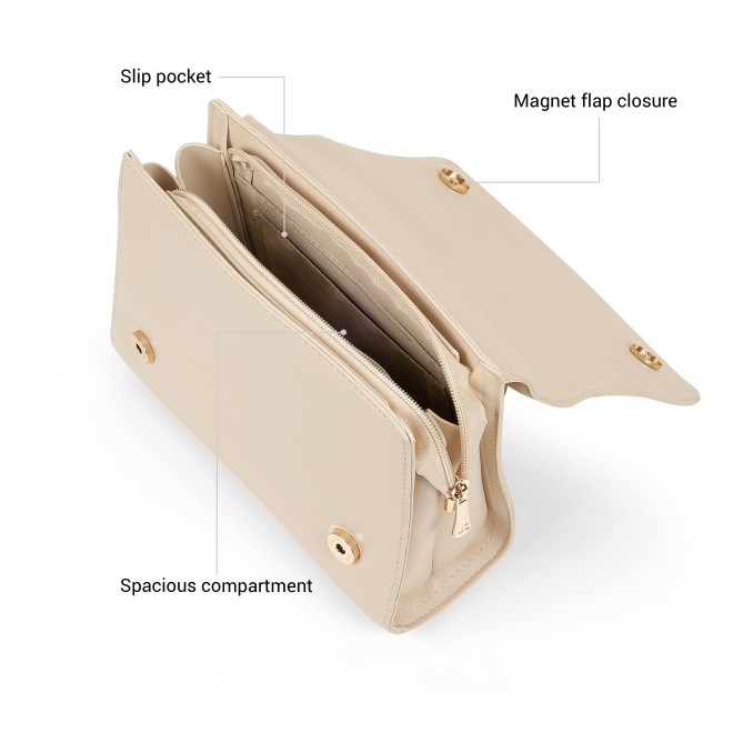 Mochi Women Beige Satchel Bag (SKU: 66-1122-20-10)
