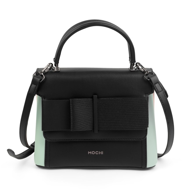 Mochi Women Black Satchel Bag (SKU: 66-1123-11-10)