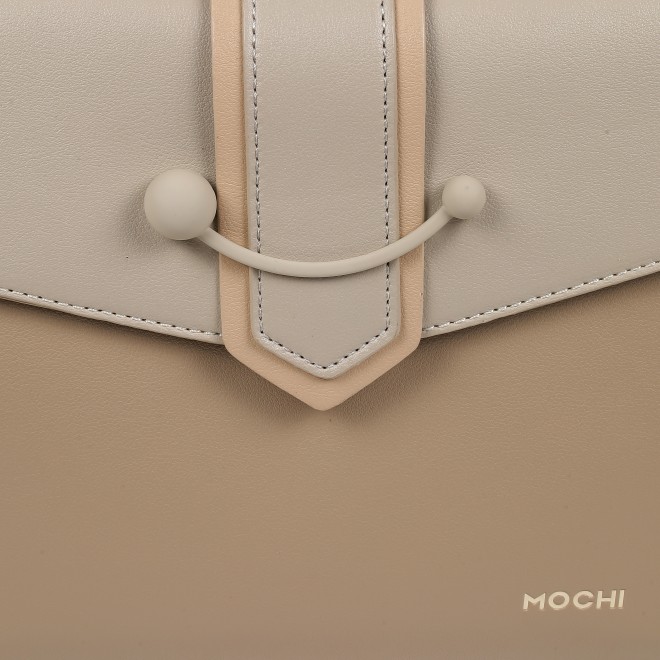 Mochi Women Khaki Satchel Bag (SKU: 66-1131-62-10)