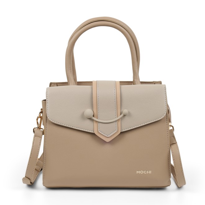 Mochi Women Khaki Satchel Bag (SKU: 66-1131-62-10)
