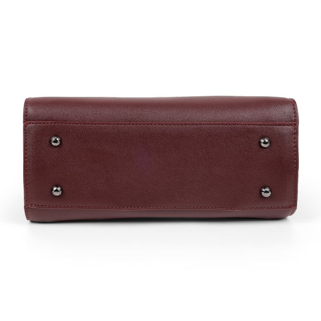 Mochi Women Maroon Satchel Bag (SKU: 66-1131-44-10)