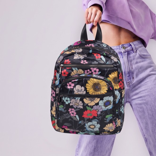 Mochi Women Black Backpack (SKU: 66-1132-11-10)