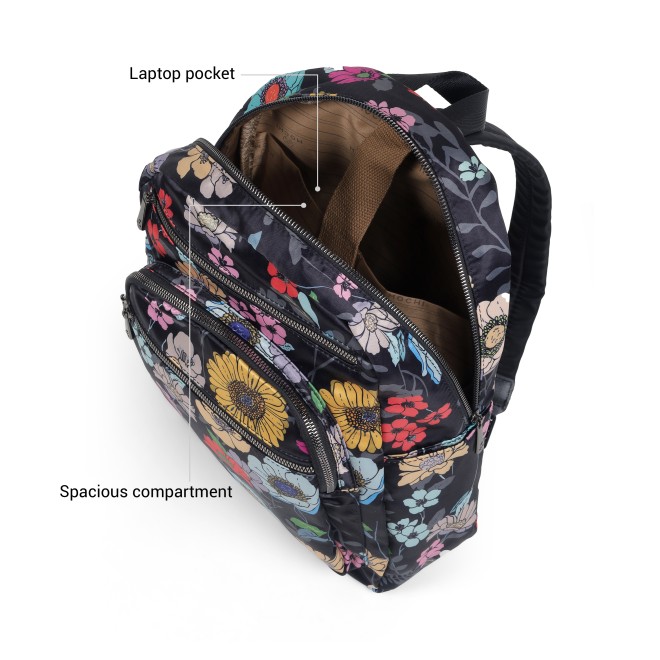 Mochi Women Black Backpack (SKU: 66-1132-11-10)