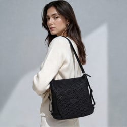 Mochi Women Black Sling Bag