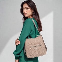 Mochi Women Beige Sling Bag