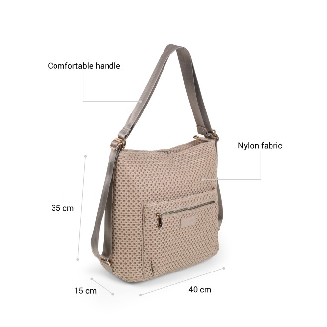 Mochi Women Beige Sling Bag (SKU: 66-1133-20-10)