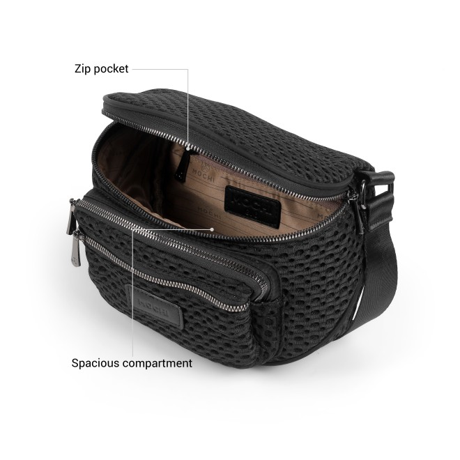 Mochi Women Black Sling Bag (SKU: 66-1134-11-10)