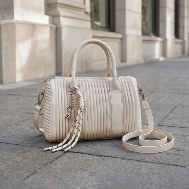 Mochi Women Beige Satchel Bag (SKU: 66-1167-20-10)