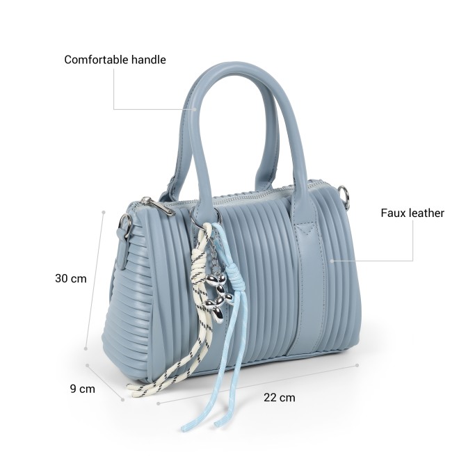 Mochi Women Blue Satchel Bag (SKU: 66-1167-45-10)
