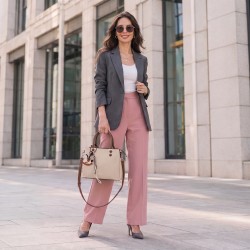 Mochi Women Beige Satchel Bag