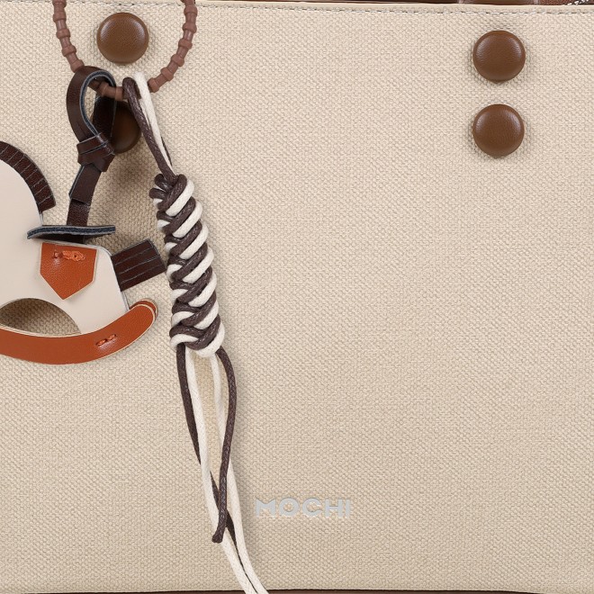 Mochi Women Beige Satchel Bag (SKU: 66-1168-20-10)