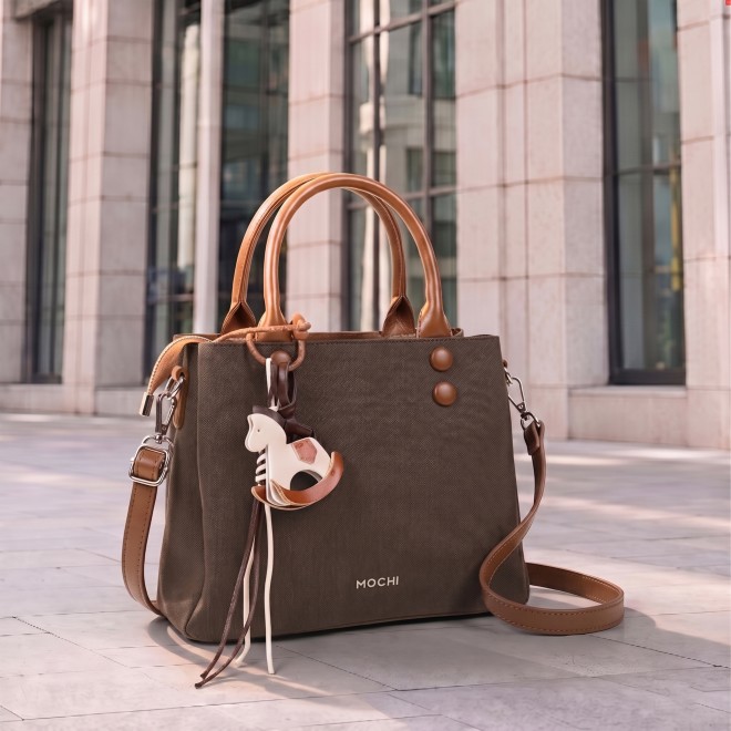 Mochi Women Brown Satchel Bag (SKU: 66-1168-12-10)