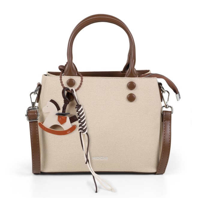 Mochi Women Beige Satchel Bag (SKU: 66-1168-20-10)