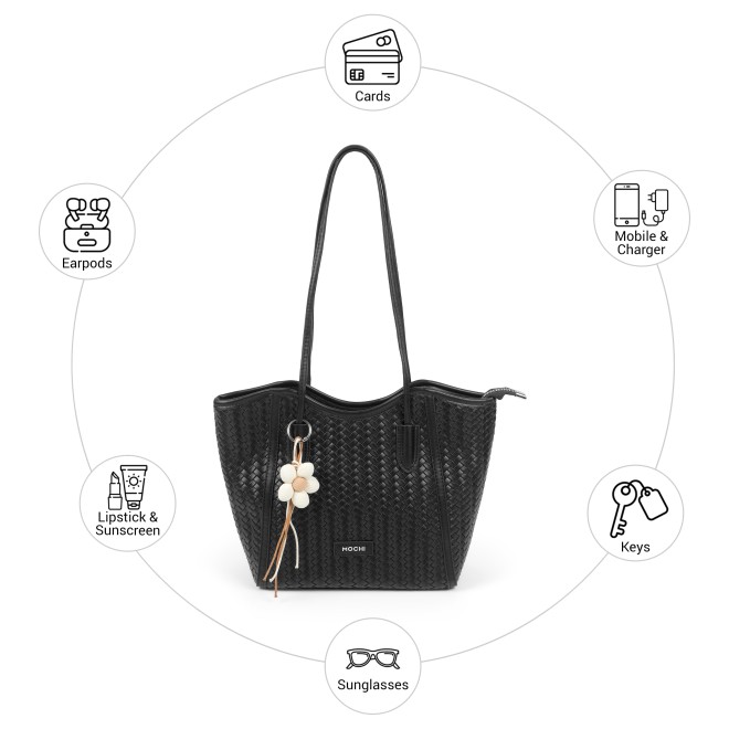 Mochi Women Black Shoulder Bag (SKU: 66-1171-11-10)