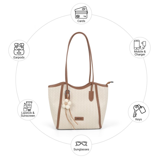 Mochi Women Beige Shoulder Bag (SKU: 66-1171-20-10)