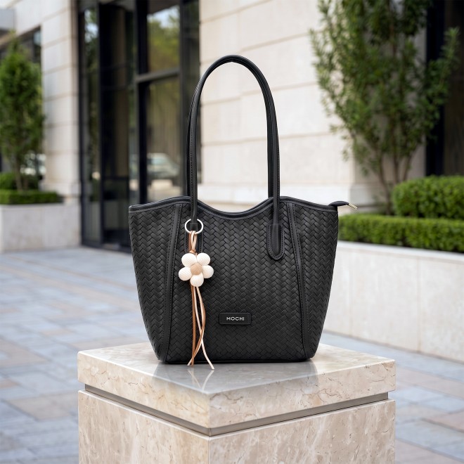 Mochi Women Black Shoulder Bag (SKU: 66-1171-11-10)