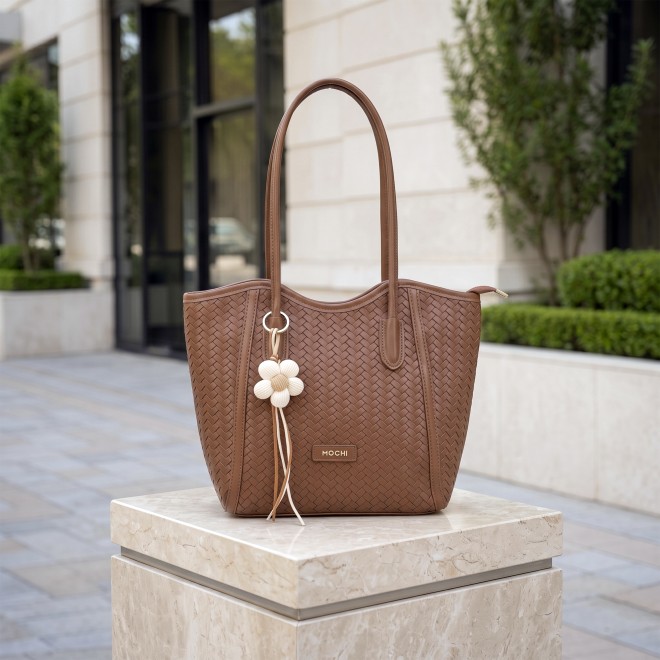 Mochi Women Brown Shoulder Bag (SKU: 66-1171-12-10)