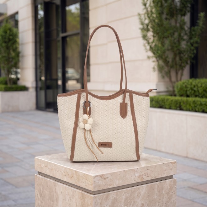 Mochi Women Beige Shoulder Bag (SKU: 66-1171-20-10)