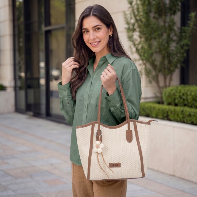 Mochi Women Beige Shoulder Bag (SKU: 66-1171-20-10)