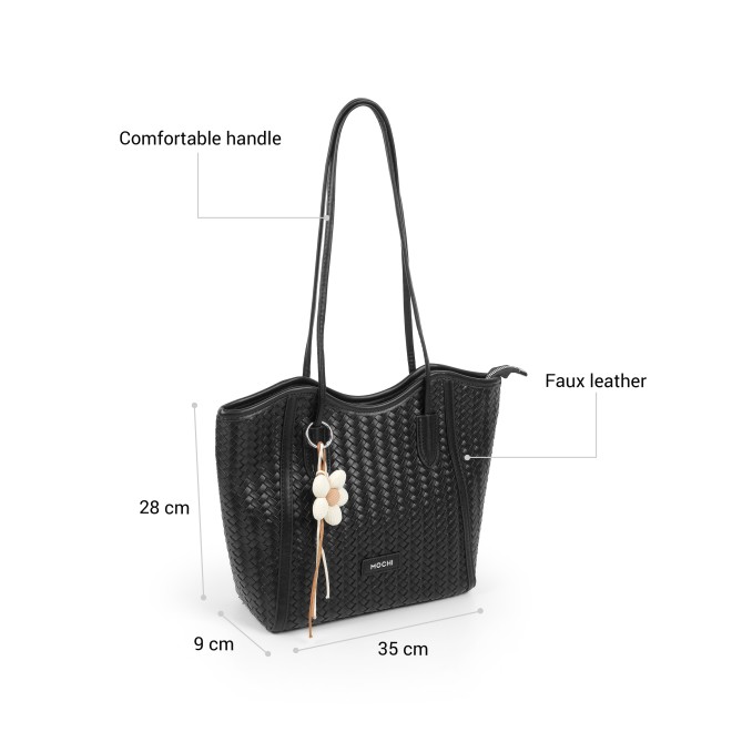 Mochi Women Black Shoulder Bag (SKU: 66-1171-11-10)